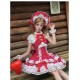 Alice Girl Polka Dot Halter Neck One Piece(1st Pre-Order/5 Colours/Full Payment Without Shipping)